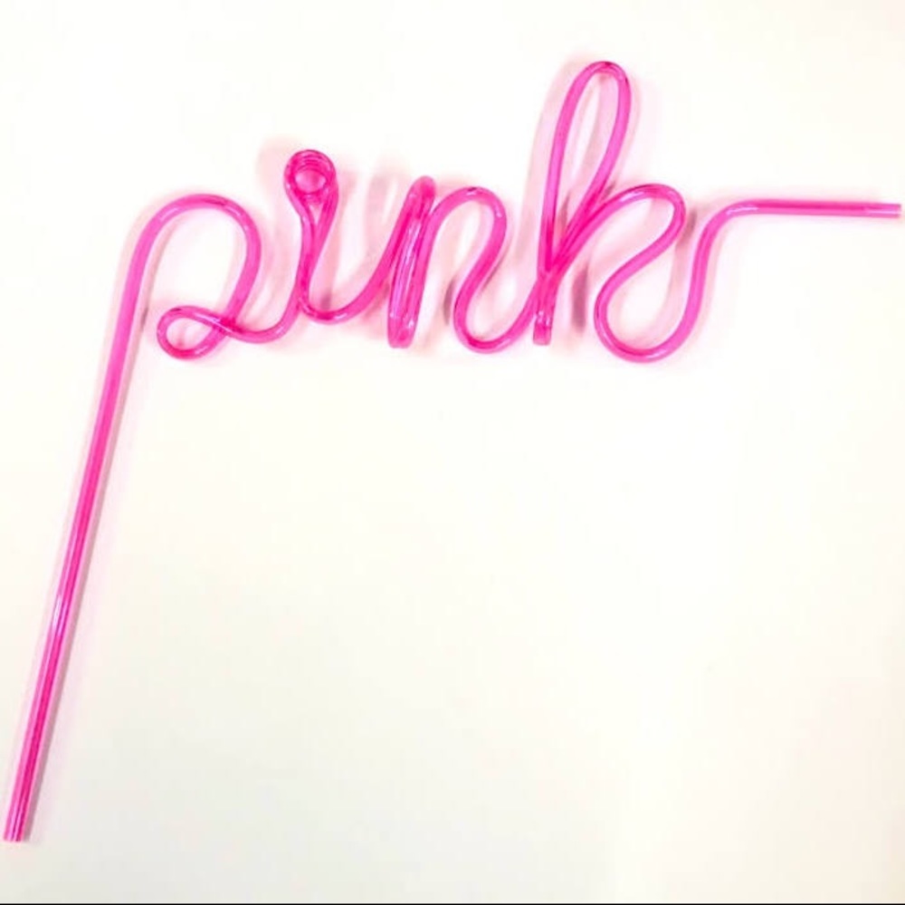 VS PINK Crazy Straw